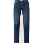 Reduzierte Blaue s.Oliver RED LABEL Straight Leg Jeans aus Baumwollmischung für Damen Größe XS Weite 44, Länge 30 