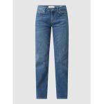 Hellblaue s.Oliver RED LABEL Straight Leg Jeans aus Baumwollmischung für Damen Größe XS Weite 44, Länge 30 