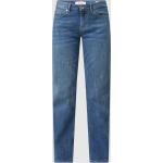 Reduzierte Hellblaue s.Oliver RED LABEL Straight Leg Jeans aus Baumwollmischung für Damen Größe XS Weite 34, Länge 30 