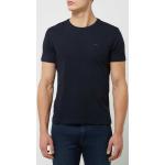 Marineblaue s.Oliver RED LABEL Bio T-Shirts aus Baumwolle für Herren Größe M 