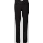 Schwarze s.Oliver RED LABEL Slim Fit Jeans aus Baumwollmischung für Damen Größe M Weite 40, Länge 30 