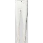 Offwhitefarbene s.Oliver RED LABEL Slim Fit Jeans aus Baumwollmischung für Damen Größe M Weite 42, Länge 30 