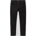 Schwarze s.Oliver RED LABEL Slim Jeans für Kinder aus Baumwolle für Jungen Größe 98 