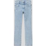 Blaue s.Oliver RED LABEL Slim Jeans für Kinder mit Reißverschluss aus Baumwolle für Mädchen Größe 122 