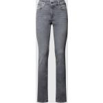 Silberne s.Oliver RED LABEL Slim Fit Jeans aus Baumwolle für Damen Größe XS Weite 34, Länge 30 