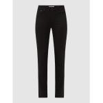 Schwarze s.Oliver RED LABEL Slim Fit Jeans aus Baumwollmischung enganliegend für Damen Größe XS Weite 44, Länge 30 