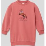 Reduzierte Mauvefarbene s.Oliver RED LABEL Kindersweatkleider aus Baumwolle für Mädchen Größe 104 