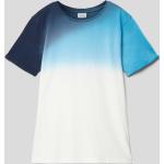 Marineblaue Batik s.Oliver RED LABEL Kinder T-Shirts aus Baumwolle für Jungen Größe 176 