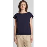 Marineblaue s.Oliver RED LABEL T-Shirts aus Baumwolle für Damen Größe S 