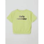 Reduzierte Neongelbe s.Oliver RED LABEL Kinder T-Shirts aus Baumwolle Größe 176 