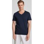 Marineblaue s.Oliver RED LABEL V-Ausschnitt T-Shirts aus Baumwolle für Herren Größe XXL 