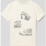 Beige s.Oliver RED LABEL Kinder T-Shirts aus Baumwolle für Jungen Größe 116 