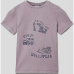 Lila s.Oliver RED LABEL Kinder T-Shirts aus Baumwolle für Jungen Größe 128 