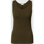 Mode Tops Tanktops QS by s.Oliver Tanktop turkoois casual uitstraling 