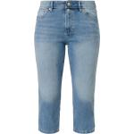 Blaue s.Oliver Nachhaltige Capri-Jeans aus Denim für Damen Größe S 