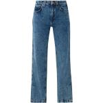 Blaue s.Oliver Nachhaltige Bootcut Jeans aus Denim für Damen Größe S 