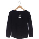 Reduzierte Marineblaue s.Oliver Selection Angora-Pullover aus Wolle für Damen Größe S 