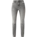 Graue s.Oliver Nachhaltige Skinny Jeans aus Denim für Damen Größe XS Weite 34, Länge 32 