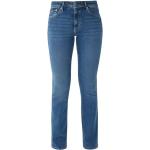 Blaue s.Oliver Nachhaltige Slim Fit Jeans aus Denim für Damen Größe XS 