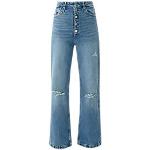 Blaue s.Oliver Ripped Jeans & Zerrissene Jeans aus Denim für Damen Größe XS Weite 36, Länge 32 