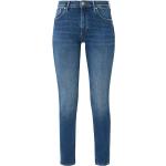 Blaue s.Oliver Nachhaltige Slim Fit Jeans aus Baumwolle für Damen Größe S Weite 34, Länge 36 
