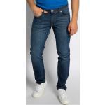 Reduzierte Blaue Unifarbene s.Oliver Slim Fit Jeans mit Knopf aus Baumwolle für Herren Größe S Weite 36, Länge 32 