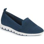 Marineblaue s.Oliver Slip-on Sneaker ohne Verschluss aus Textil für Damen Größe 37 