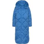 Royalblaue Gesteppte Casual s.Oliver Damensteppmäntel & Damenpuffercoats aus Polyester Größe S für den für den Winter 