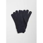 Marineblaue s.Oliver Strick-Handschuhe aus Baumwolle für Herren Größe S für den für den Winter 