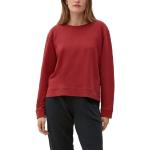 Rote Casual Langärmelige s.Oliver Rundhals-Ausschnitt Damensweatshirts aus Baumwolle Größe XS 
