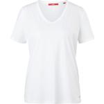 Weiße s.Oliver Nachhaltige T-Shirts für Damen Größe L 
