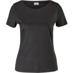 Schwarze s.Oliver Nachhaltige T-Shirts aus Lyocell für Damen Größe XS 