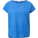 Blaue s.Oliver T-Shirts für Damen Größe S 