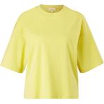 Gelbe s.Oliver Nachhaltige T-Shirts für Damen Größe M 