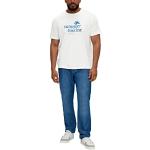 Reduzierte Weiße Kurzärmelige s.Oliver T-Shirts aus Jersey für Herren Größe 5 XL 