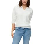 Reduzierte Weiße 3/4-ärmelige s.Oliver T-Shirts für Damen Größe S 