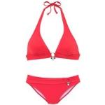 Rote s.Oliver Triangel-Bikinis für Damen Größe S 