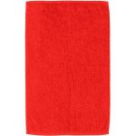 Rote Unifarbene s.Oliver Gästehandtücher aus Frottee 30x50 