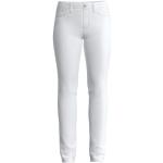 Reduzierte Weiße s.Oliver Slim Fit Jeans mit Reißverschluss aus Denim für Damen Größe S Weite 34 
