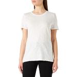 Reduzierte Beige Casual Kurzärmelige s.Oliver T-Shirts für Damen Größe S 