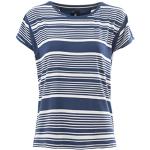 Blaue Gestreifte Maritime S`QUESTO T-Shirts aus Jersey für Damen Größe S für den für den Sommer 