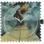 S.T.A.M.P.S. Stamps originelle Uhr Zifferblatt was