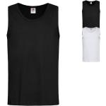 Schwarze Casual Stedman T-Shirts aus Baumwolle maschinenwaschbar für Herren Größe XL 