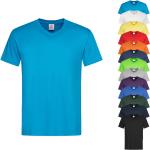 Casual Kurzärmelige Stedman V-Ausschnitt T-Shirts aus Baumwolle maschinenwaschbar für Herren Größe XL 