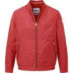 Rote Unifarbene S4 Jackets Herrenblousons mit Reißverschluss Größe XXL für den für den Herbst 