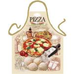 sabuy Grillschürze - Kochschürze - Italienische Pizza - Lustige Motiv Schürze als Geschenk für Grill Fans mit Humor