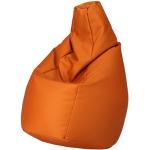 Sitzkissen Sacco Outdoor textil orange / outdoorgeeignet - Stoff - Zanotta - Orange