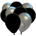 Silberne LED-Ballons aus Metall 