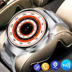 Wasserdichte Smartwatches mit Kompass mit 3G mit Barometer für Herren zum Sport 