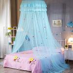 Blaue Himmel für Baby- & Kinderbetten mit Insekten-Motiv maschinenwaschbar 